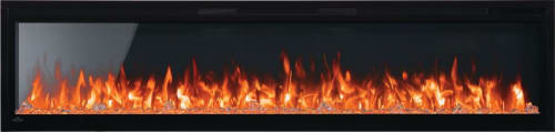 Napoleon NEFL72CFH1 - 71 Inch Entice Wall Hanging Electric Fireplace with 5,000 BTU Heat Output