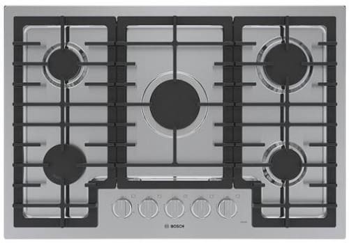 Bosch 500 Series NGM5058UC - 30 Inch Gas Cooktop 500 Series - Stainless Steel