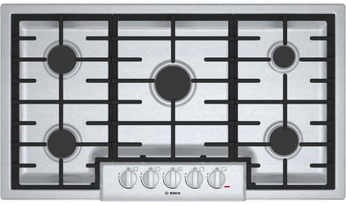 Bosch Ngm8655uc 37 Inch Gas Cooktop With Automatic Re Ignition Bosch 800 Series Ngm8655uc 37 Inch Gas Cooktop