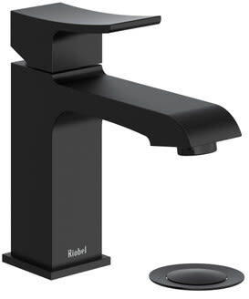Rohl ZS01BK - Single Handle Lavatory Faucet with 1.2 GPM Flow Rate in Black
