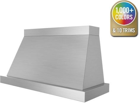 BlueStar Abbaka Series NR042ML - NORMANDY 42 Inch Wall Mount Range Hood in Angled View