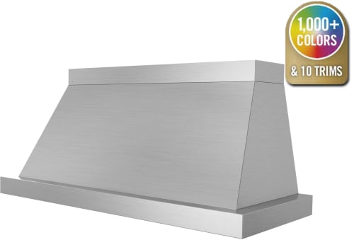 BlueStar Abbaka Series NR054ML - NORMANDY 54 Inch Wall Mount Range Hood in Angled View