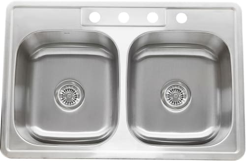 Nantucket Sinks Madaket Collection NS3322DE9 - Top View