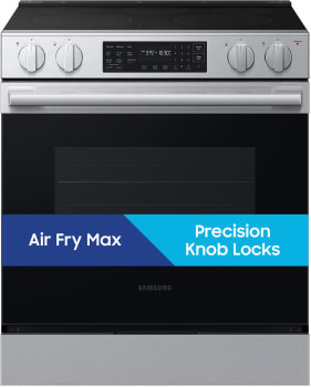 Samsung BESPOKE NSE70H63SR - 30 Inch Slide-In Electric Smart Range