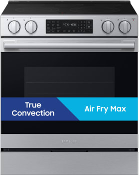 Samsung BESPOKE NSE80H63SR - 30 Inch Slide-In Electric Smart Range