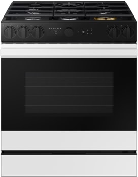 Samsung BESPOKE NSG6DB850012 - 30 Inch Slide-In Gas Smart Range
