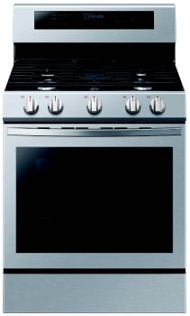 Samsung NX58R6631SS 30 Inch Freestanding Gas Range with True
