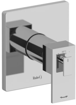 Rohl Kubik TUS44C - Kubik Single Lever Handle Thermostatic & Pressure Balance Trim with 2 Functions (No Share) in Chrome