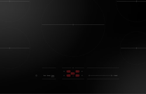 Samsung NZ36C3060UK - 36 Inch Induction Cooktop with 5 Induction Burners