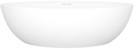Rohl Corvara™ VBCOR55IO - 13 Inch Oval Vessel Bathroom Sink with Drain Hole Center