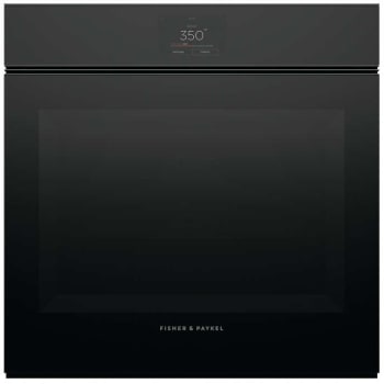 Fisher & Paykel Series 9 OB24SMPTNB1 - 24 Inch Single Smart Electric Wall Oven in Front View