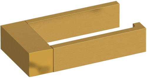 Rohl RF3BG - 6 Inch Toilet Paper Holder in Brushed Gold