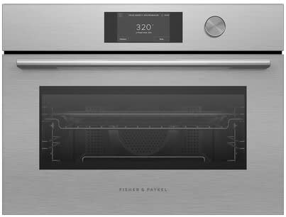 Fisher & Paykel Series 7 OM24NCTDX5 - 24-inch Series 7 Contemporary Compact Convection-Speed Oven
