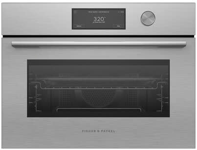 Fisher & Paykel Series 9 OM24NCUDX5 - 24-inch Series 9 Contemporary Compact Convection-Speed Oven
