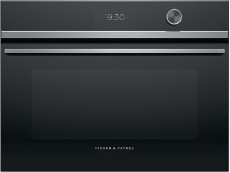 Fisher & Paykel Series 9 OM24NDTDX1 - 24 Inch Single Convection Speed Smart Electric Wall Oven with 1.7 cu. ft. Oven Capacity in Front View