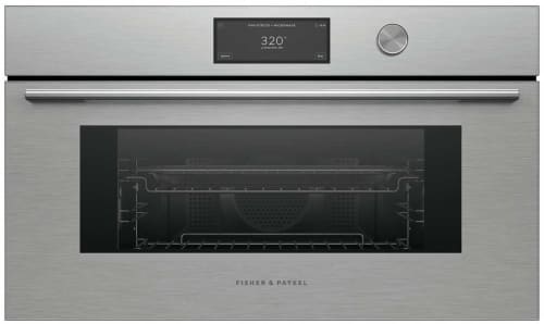 Fisher & Paykel Series 9 OM30NCUDX3 - 30" Series 9 Contemporary Compact Convection-Speed Oven