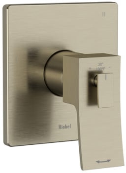 Rohl Zendo TZOTQ47BN - Zendo 1/2 Inch Thermostatic & Pressure Balance Trim with 3 Functions in Brushed Nickel