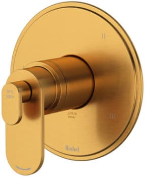 Rohl Arca™ TAA45BG - Arca™ 1/2" Therm & Pressure Balance Trim With 5 Functions in Brushed Gold