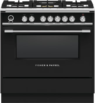 Fisher & Paykel Series 9 OR36SCG6B1 - 36 Inch Freestanding Dual Fuel Range