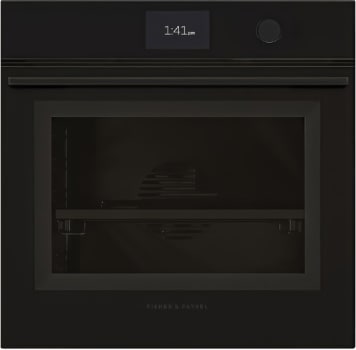 Fisher & Paykel Series 11 OS24SMTDB1 - 24 Inch Combination Steam Smart Electric Wall Oven with 3 cu. ft. Oven Capacity in Front View