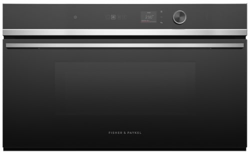 Fisher & Paykel Series 7 OS30NDLX1 - 30 Inch Single Combination Steam Smart Electric Wall Oven in Front View