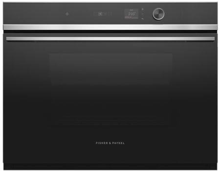 Fisher & Paykel Series 7 OS30SDLX1 - 30 Inch Single Combination Steam Smart Electric Wall Oven in Front View