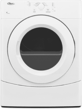 Whirlpool Wed9050xw 27 Inch Electric Dryer With 6 7 Cu Ft Capacity 6 Drying Cycles 4 Temperature Settings Timed Drying And Accelercare Sensor