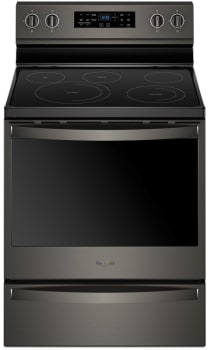 Whirlpool WFE775H0HV - Black Stainless Steel Front View