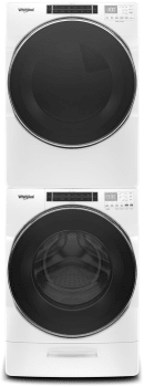 Whirlpool WFW8620HW 27 Inch Front Load Washer with Load & Go™ XL