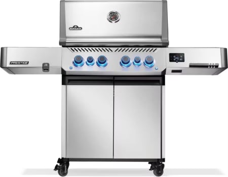 Napoleon PRESTIGE® P500VXRSIBNSS - 65 Inch Freestanding Gas Grill with 883 sq. in. Total Cooking Area