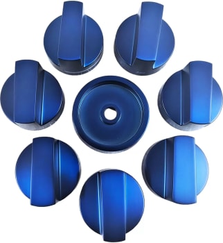 Thermador PARKB36GY - Blue knob Kit 36 Gas Grand