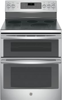 Ge Pb980sjss 30 Inch Freestanding Double Oven Electric Range With Ge Profile Pb980sjss 30 Inch Freestanding Double Oven Electric Range