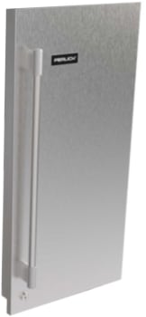 Perlick G5 LUXE 1056642 - 15 Inch Solid Overlay Panel Kit with Premium Knurl Finish, Right Hinge, No Lock