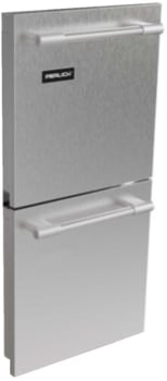 Perlick G5 LUXE 1056204 - 15 Inch Solid Drawer Overlay Panel Kit with Premium Knurl Finish, No Lock