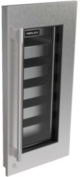 Perlick G5 LUXE 1056640 - 15 Inch Glass Overlay Panel Kit with Premium Knurl Finish, Reversible, No Lock