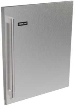 Perlick G5 LUXE 1056632 - 24 Inch ADA Solid Overlay Panel Kit with Premium Knurl Finish, Right Hinge, Locking