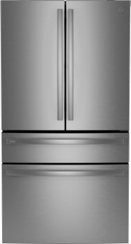 GE Profile PJE23BYWFS - 36 Inch Counter-Depth Smart 4-Door French-Door Refrigerator