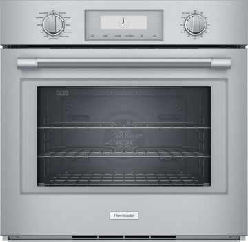 Thermador Professional Series PO301W - 30 Inch Single Convection Smart Electric Wall Oven with 4.5 cu. ft. Oven Capacity in Front View