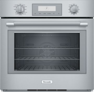 Thermador Professional Series POD301W - 30 Inch Single Convection Smart Electric Wall Oven with 4.5 cu. ft. Oven Capacity in Front View
