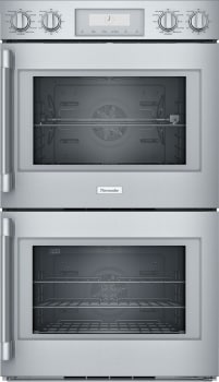 Thermador Professional Series POD302RW - 30 Inch Double Convection Smart Electric Wall Oven with 9 cu. ft. Total Capacity in Front View