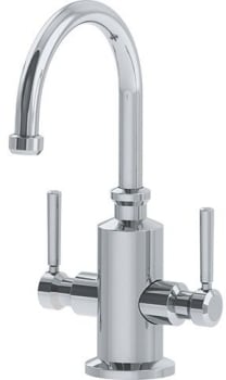 Franke LB15200 - Double Handle Deck Mounted Hot and Cold Filtered Kitchen Faucet with 0.5 GPM Flow Rate