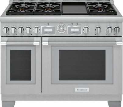 Thermador Pro Grand Professional Series PRD486WDGU - Thermador Pro Grand PRD486WDGU 48-Inch Commercial Depth Dual Fuel Range