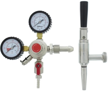 Zephyr PRESRV™ PRKNCK001 - Presrv™ Stainless Steel Kegerator Nitrogen Conversion Kit