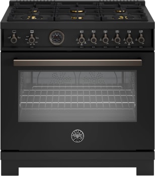 Bertazzoni Professional Series PRO366BCFGMCAT - 36 Inch Freestanding Gas Range