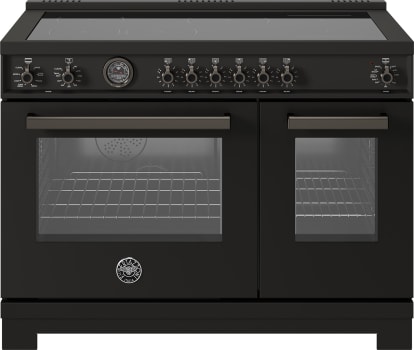 Bertazzoni Professional Series PRO486IGFEPCAT - 48 Inch Freestanding Induction Range in Front View