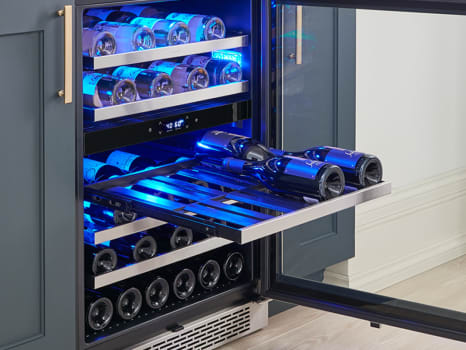 zephyr dual zone beverage center