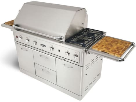 Capital PSQ52RCSBN 52 Inch Freestanding Gas Grill with 690 sq. in