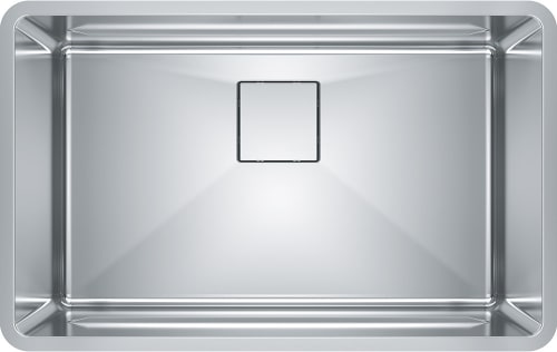 Franke Pescara Series PTX11028 - 29 Inch Stainless Steel Undermount Kitchen Sink with Integral Ledge System