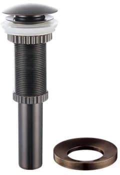 Kraus PU10MR1ORB - Pop-Up Drain for Bathroom Sink without Overflow and Mounting Ring in Oil Rubbed Bronze