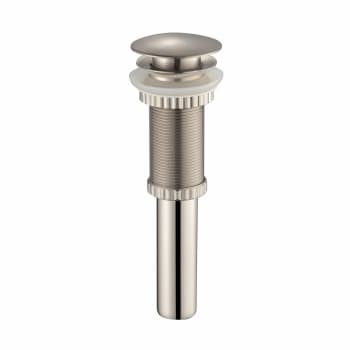Kraus PU10SN - Pop-Up Drain for Bathroom Sink without Overflow in Satin Nickel